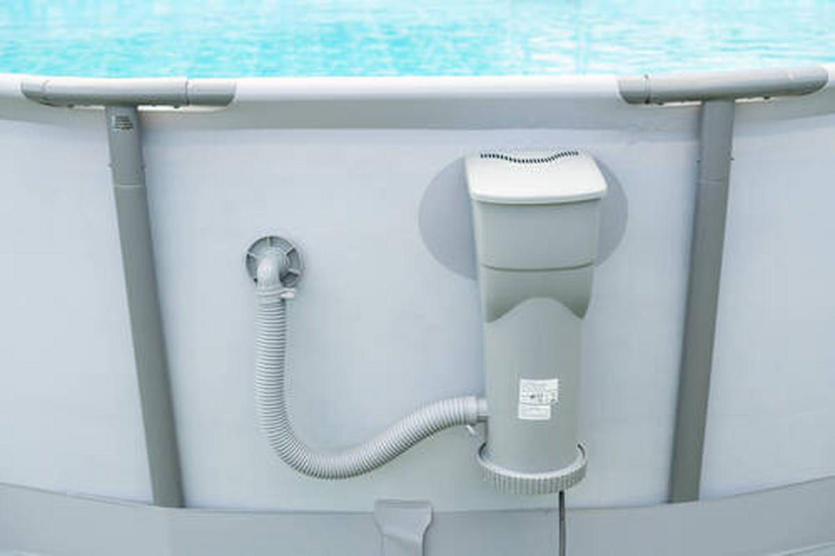 POOL PGP4001852B-AN 549/132 cm  - Anthrazit, KONVENTIONELL, Kunststoff (549/132cm) - Ambia Garden