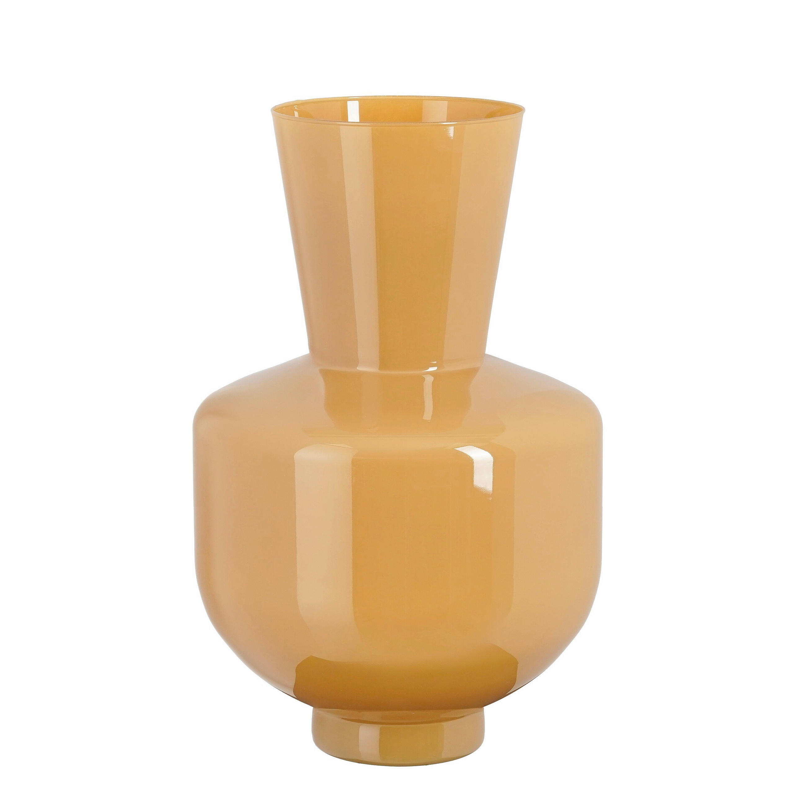 VAZA  28/45 cm    staklo   - smeđa, Basics, staklo (28/45cm)