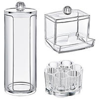 SADA MAKE-UP průhledné - průhledné, Trend, plast (16/7,5/19cm) - Boxxx
