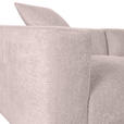 ECKSOFA  in Chenille Rosa  323/178 cm  - Schwarz/Rosa, MODERN, Kunststoff/Textil (323/178cm) - Carryhome