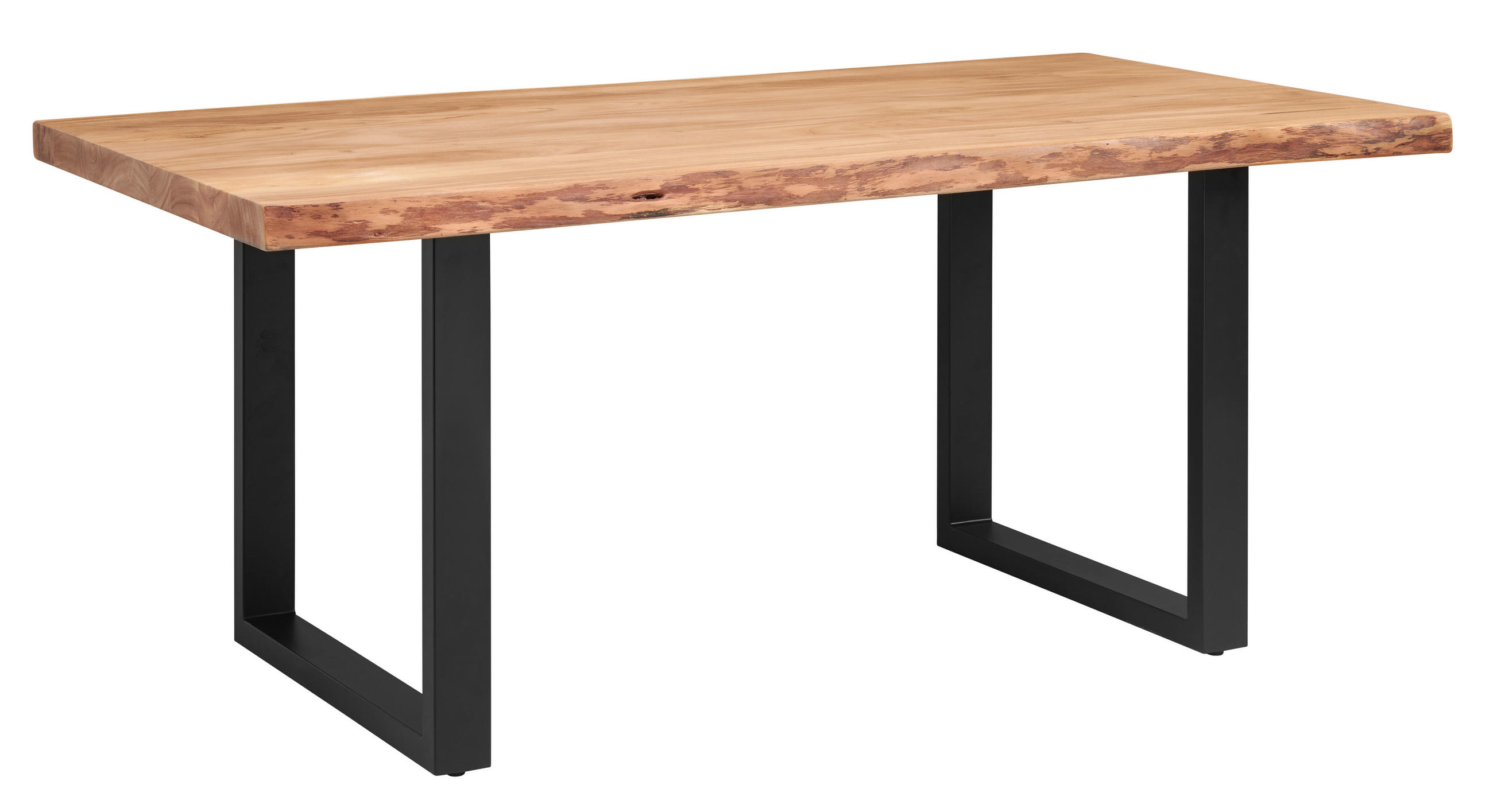 P & B JÍDELNÍ STŮL, akácie, černá, barvy akácie, 180/90/76 cm