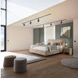 BOXSPRINGBETT 180/200 cm  in Beige  - Beige/Schwarz, Design, Kunststoff/Textil (180/200cm) - Johann Jakob