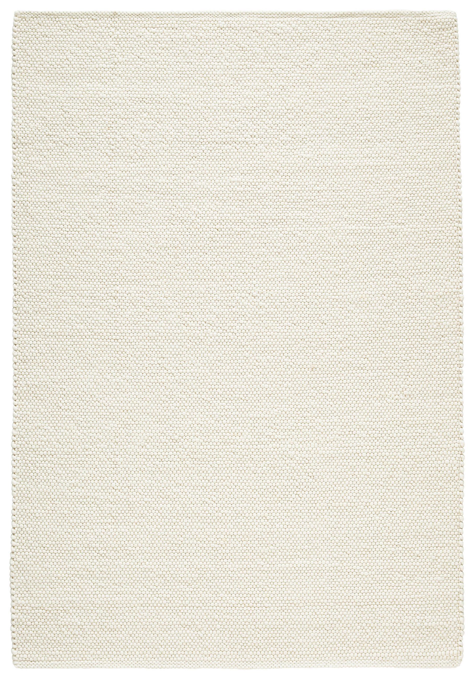 Linea Natura Handwebteppich Beige 70x130 cm