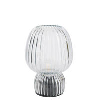 LED-DEKOLEUCHTE - Transparent, Basics, Glas/Kunststoff (15/15/21,5cm) - Ambia Home