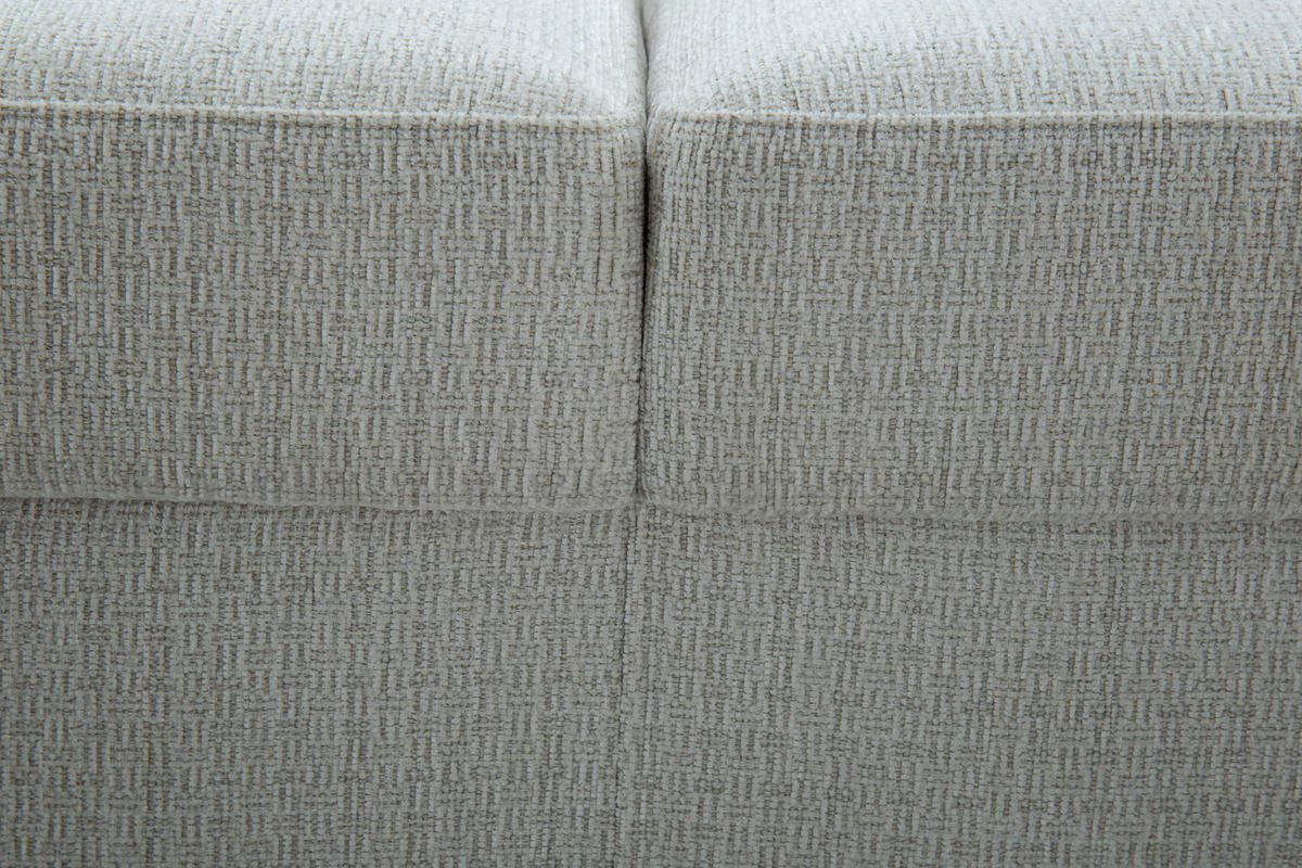 SCHLAFSOFA NOLA in Leinenoptik Beige  - Beige/Schwarz, Design, Holz/Textil (220,5/86/96cm) - Livetastic