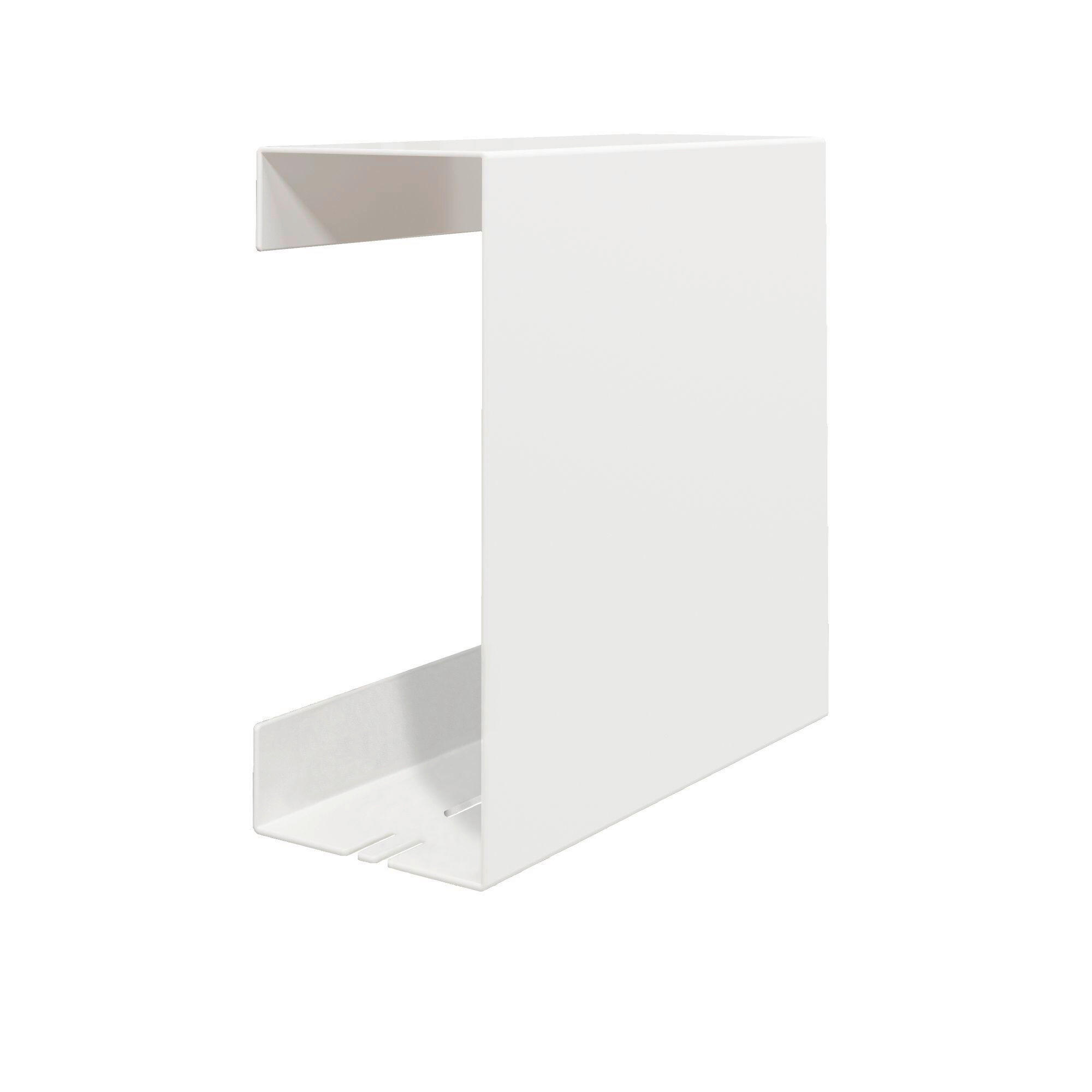DUSCHABLAGE Metall  - Weiß, Basics, Metall (22,5/22,5/9,5cm) - Novel