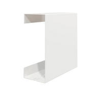 DUSCHABLAGE Metall  - Weiß, Basics, Metall (22,5/22,5/9,5cm) - Novel