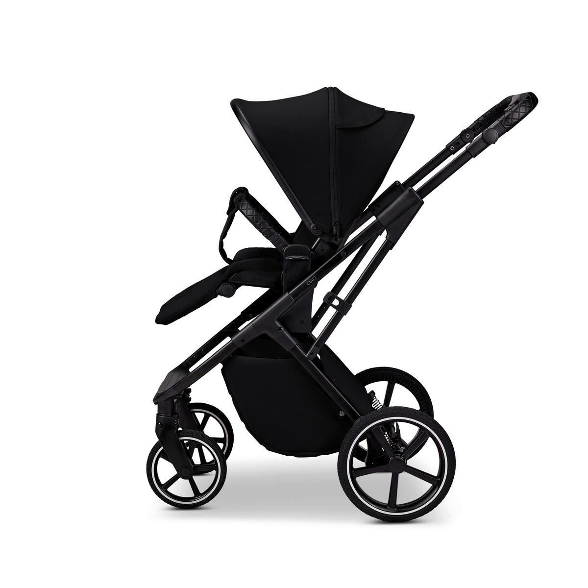 KOMBIKINDERWAGEN  Ciao  onyx  - Schwarz, Basics, Textil (116/57/94cm) - Moon