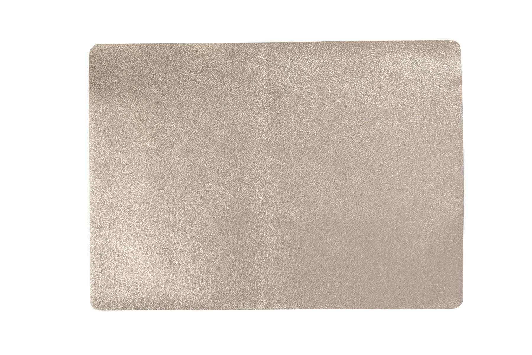 TISCHSET 212 Textil Lederlook Goldfarben 33/46 cm  - Goldfarben, Basics, Textil (33/46cm) - Pichler