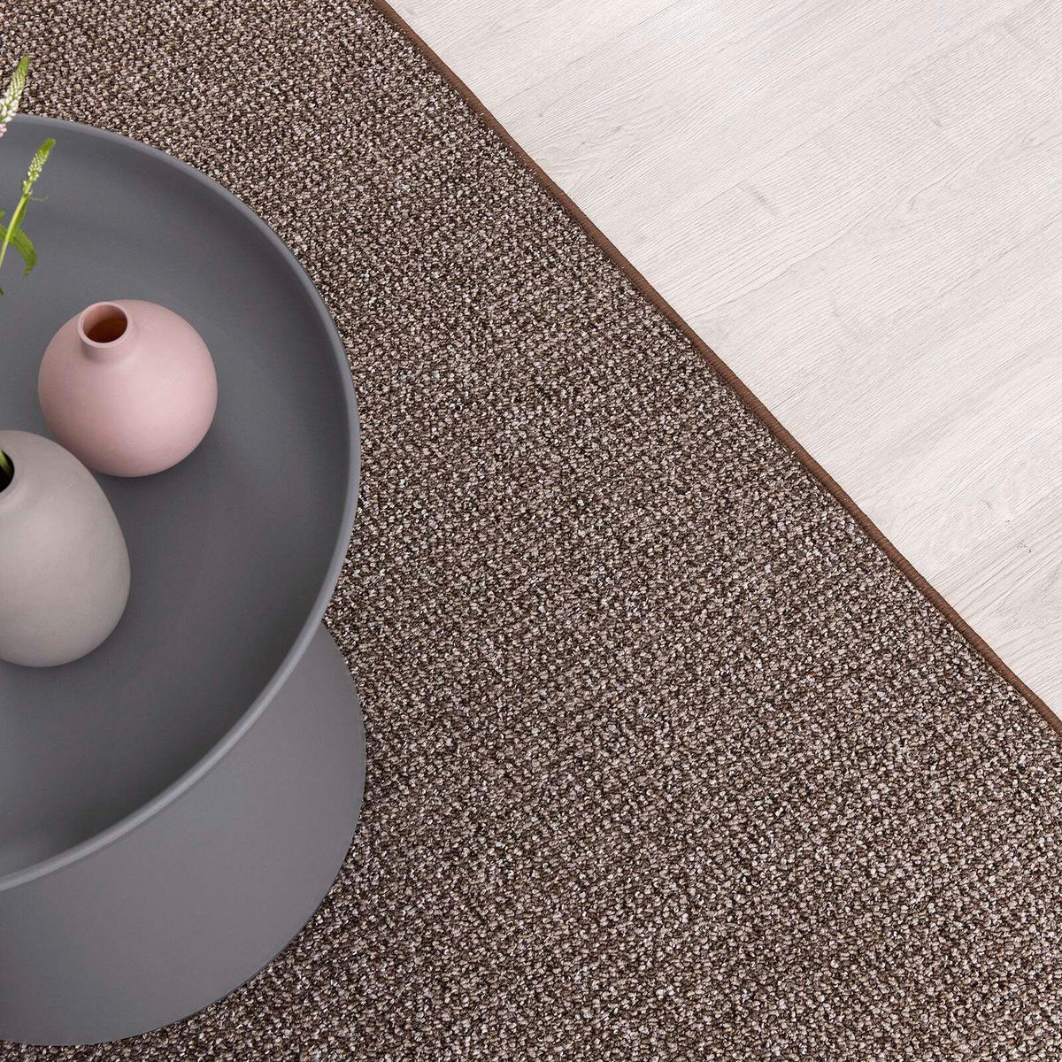 LÄUFER 80/450 cm Carlton  - Braun, Basics, Textil (80/450cm) - Novel