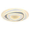 LED-DECKENLEUCHTE 50/6 cm   - Anthrazit/Weiß, Design, Kunststoff/Metall (50/6cm) - Globo