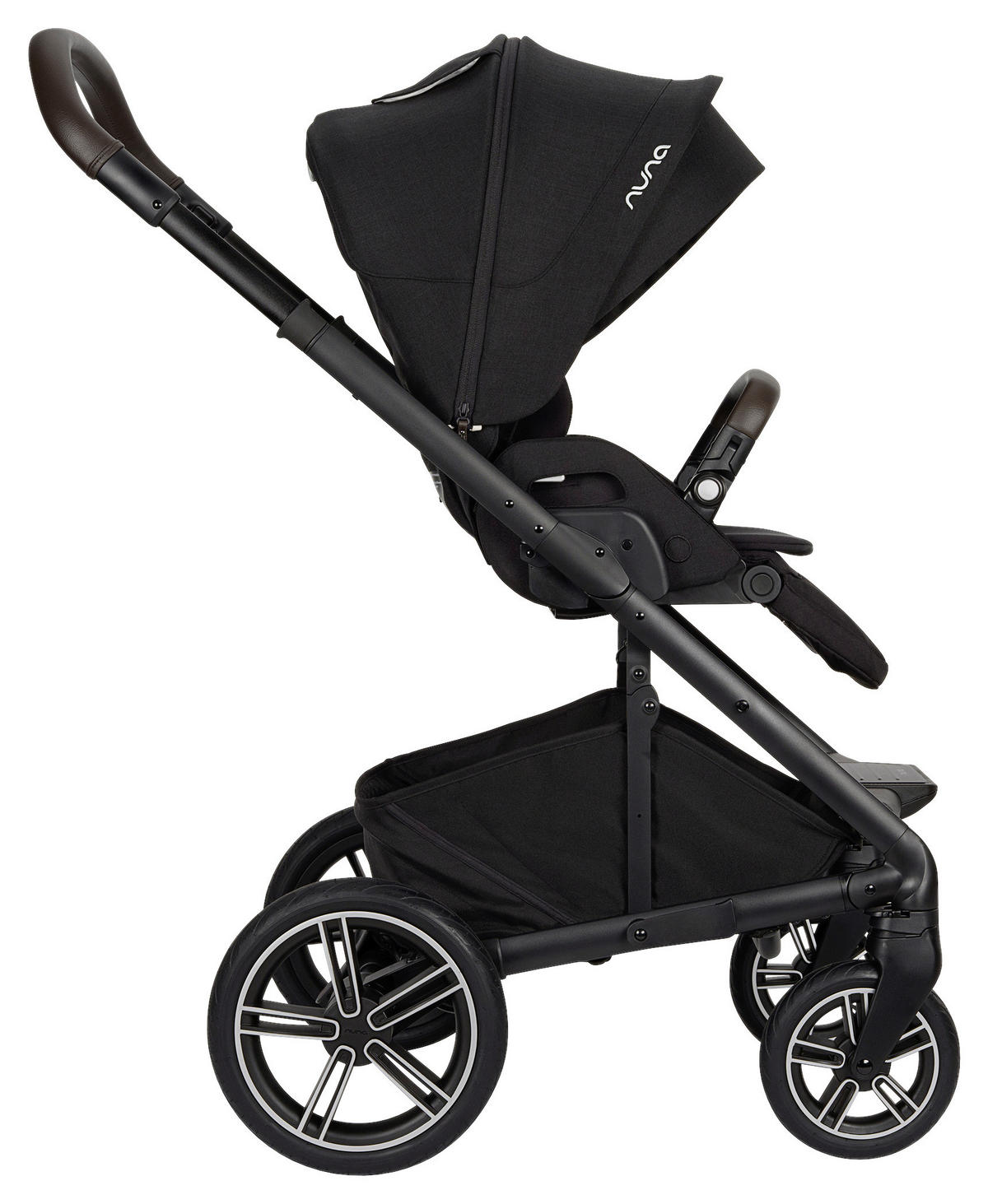 KINDERWAGENSET Mixx Next  - Schwarz, Basics, Kunststoff (60/110/82cm) - Nuna