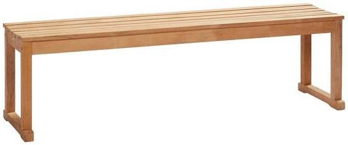 SITZBANK 150/43/40 cm Teakfarben Teakholz vollmassiv  - Teakfarben, KONVENTIONELL, Holz (150/43/40cm) - MID.YOU
