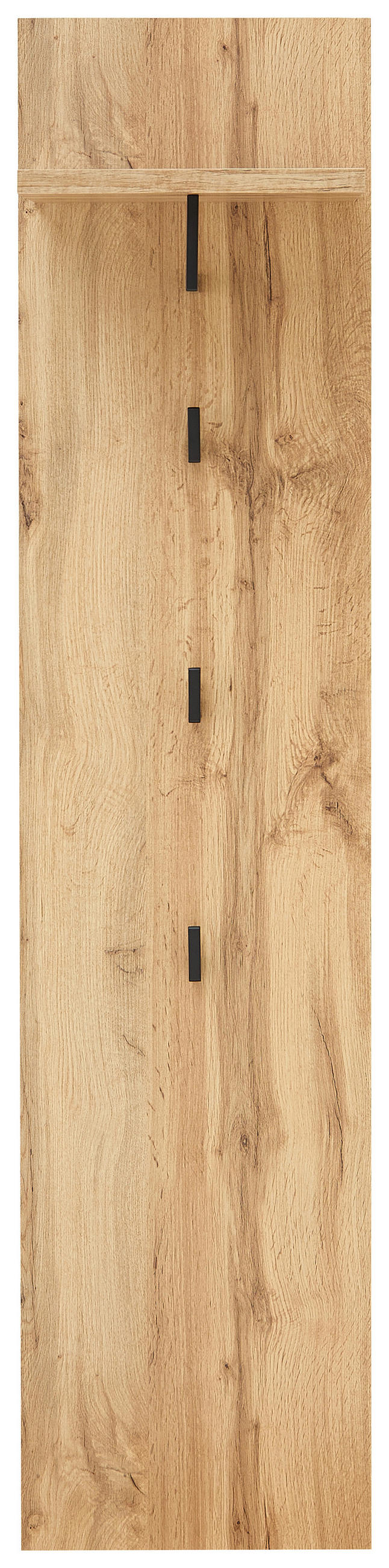 GARDEROBENPANEEL  in 35/153/30 cm  - Eichefarben, Basics, Holzwerkstoff (35/153/30cm) - Xora