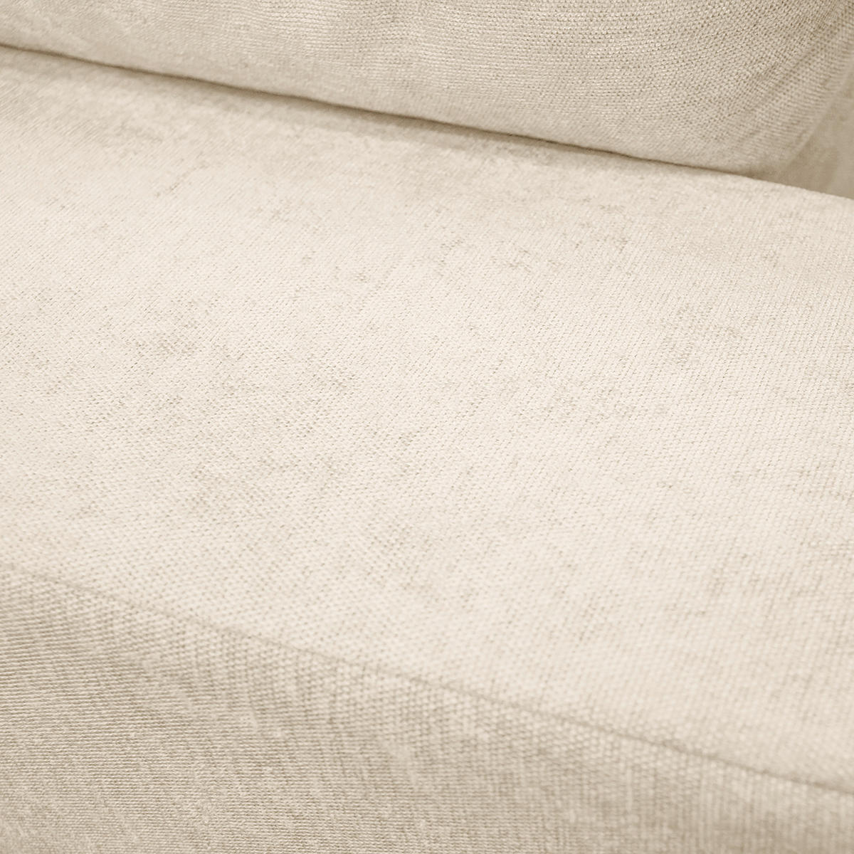 Ecksofa inkl. Hocker in Flachgewebe Beige  - Beige/Schwarz, Design, Holz/Textil (247/174cm) - MID.YOU
