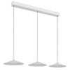 LED-HÄNGELEUCHTE LAMPONE 95/25/180 cm   - Transparent/Opal, Trend, Kunststoff/Metall (95/25/180cm) - Globo