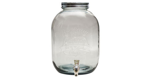 GETRÄNKESPENDER - Klar, Basics, Glas (25/35cm) - Homeware