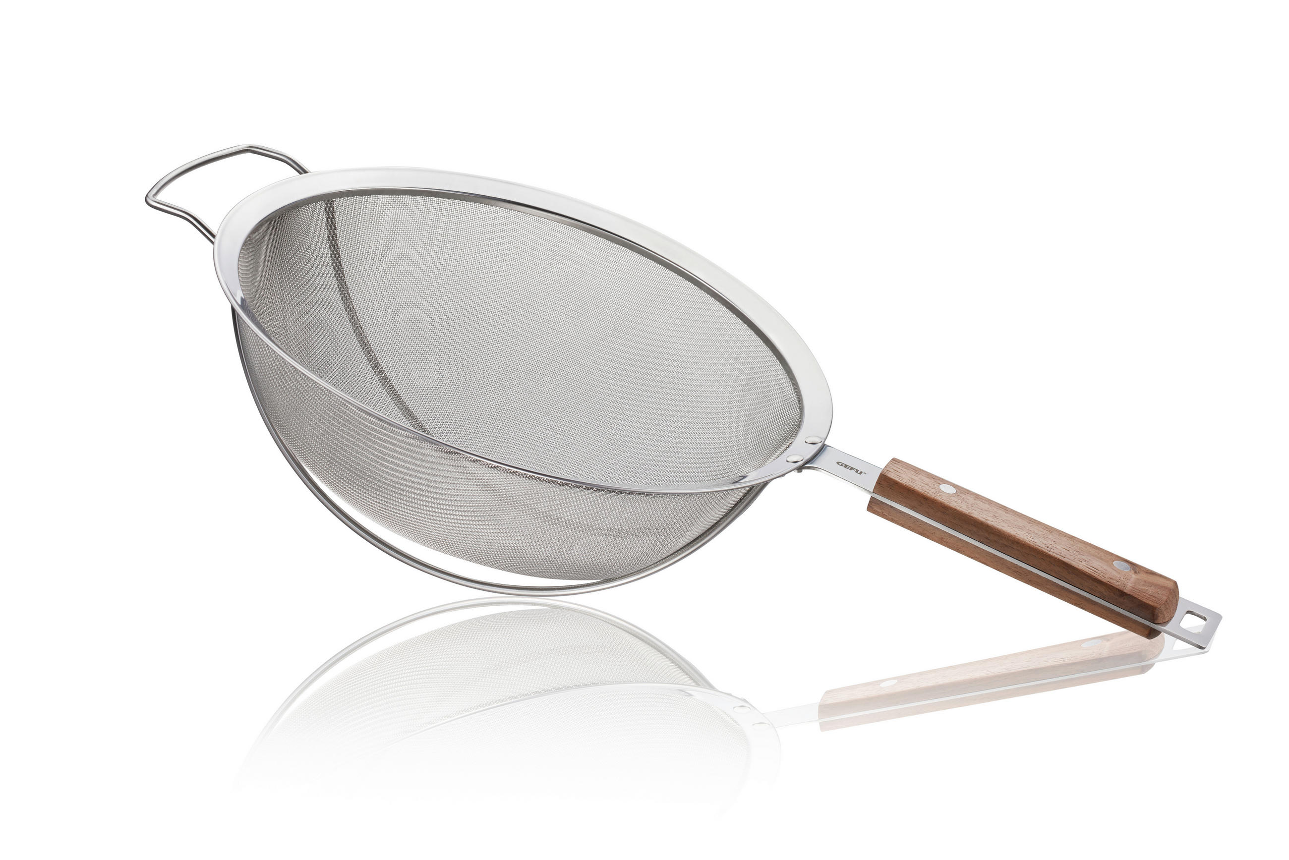 KÜCHENSIEB  - Basics, Holz/Metall (16/34,5/9cm) - Gefu