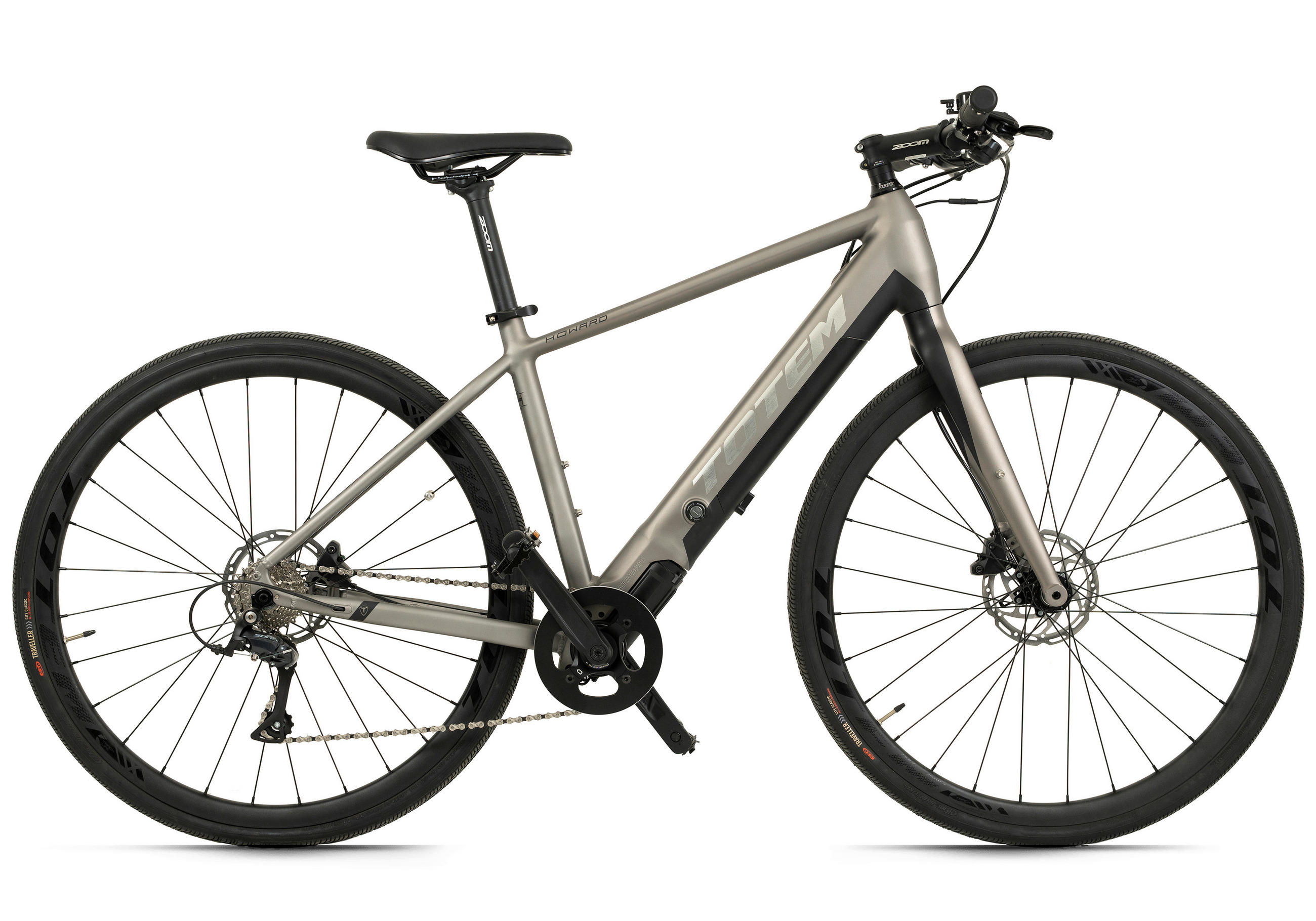 ELEKTROFAHRRAD - Hellgrau, Basics, Metall (180/70/100cm) - Atrigo