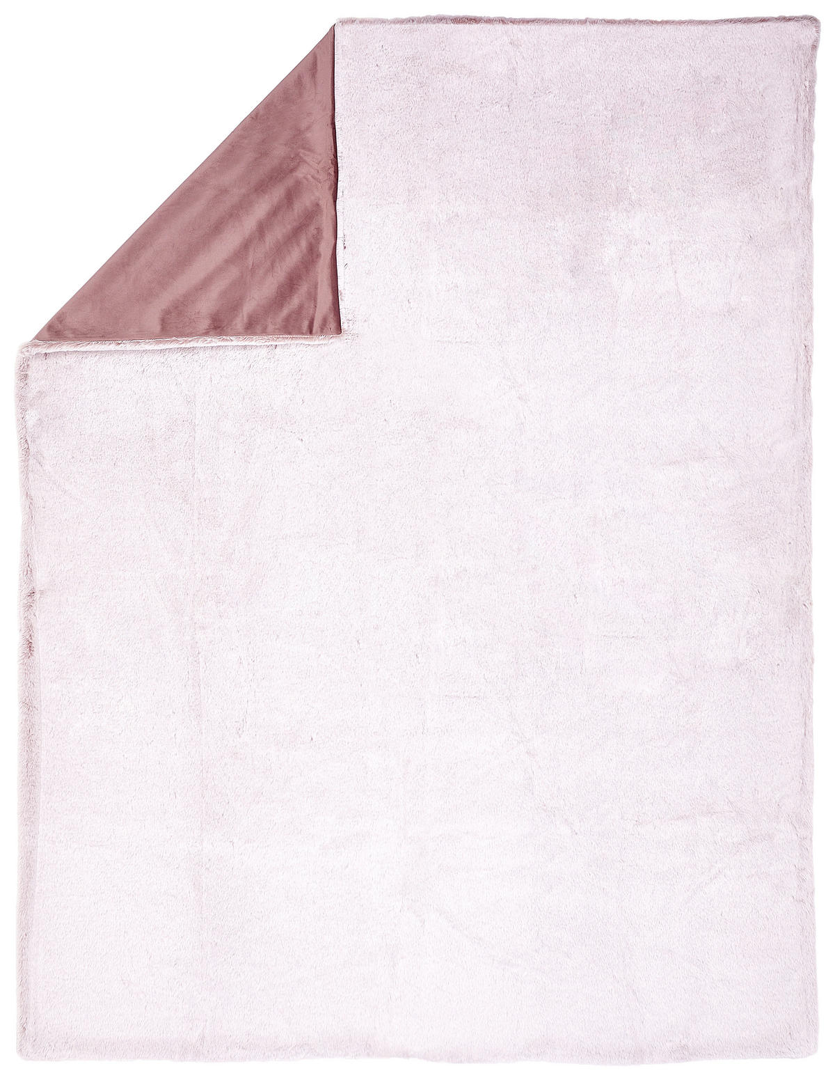PLAID SW-COZY  - Altrosa/Rosa, Basics, Textil (130/170cm) - Schöner Wohnen