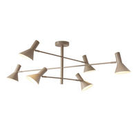 STROPNÍ SVÍTIDLO, 124/40 cm  - šedá, Trend, kov (124/40cm) - It's about Romi