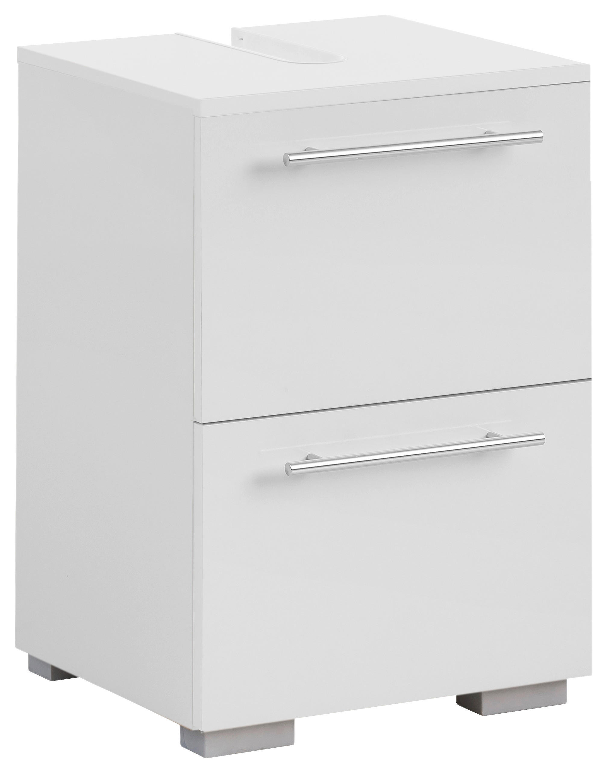 Waschbeckenunterschrank Carlos B: 40,2 cm Weiß