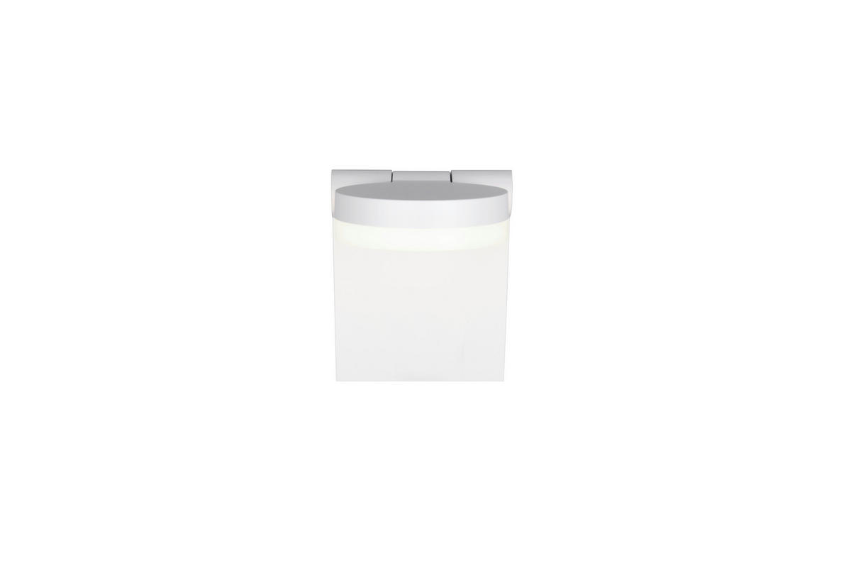 AUSSENWANDLEUCHTE - Weiss, Basics, Metall (14/10/19cm) - Trio Leuchten
