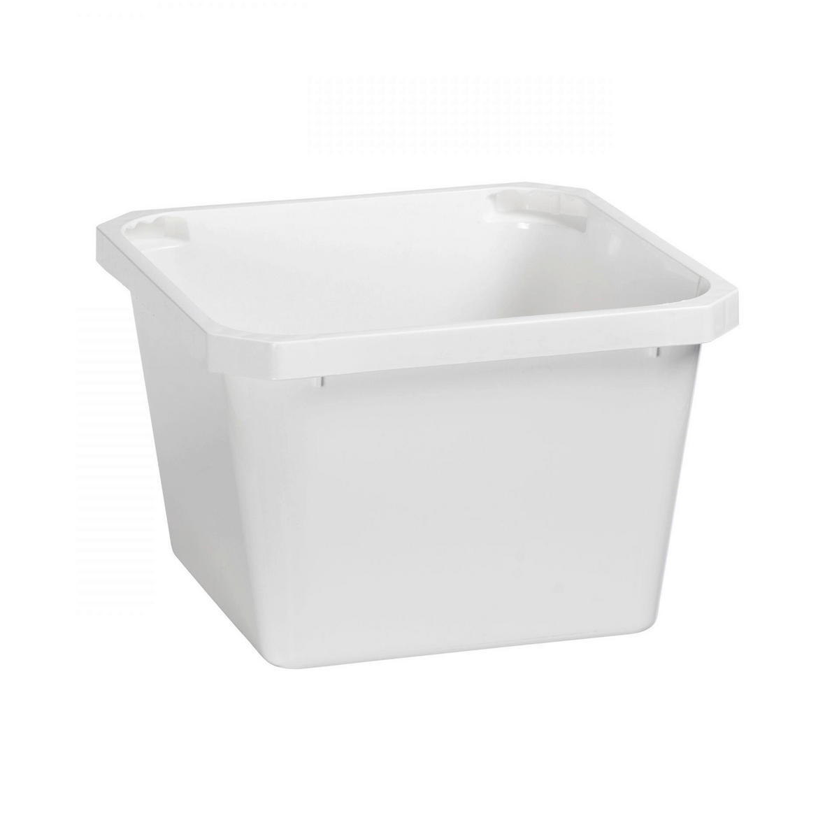 BLUMENTOPF   - Weiß, Basics, Kunststoff (40/40/27cm) - Modante