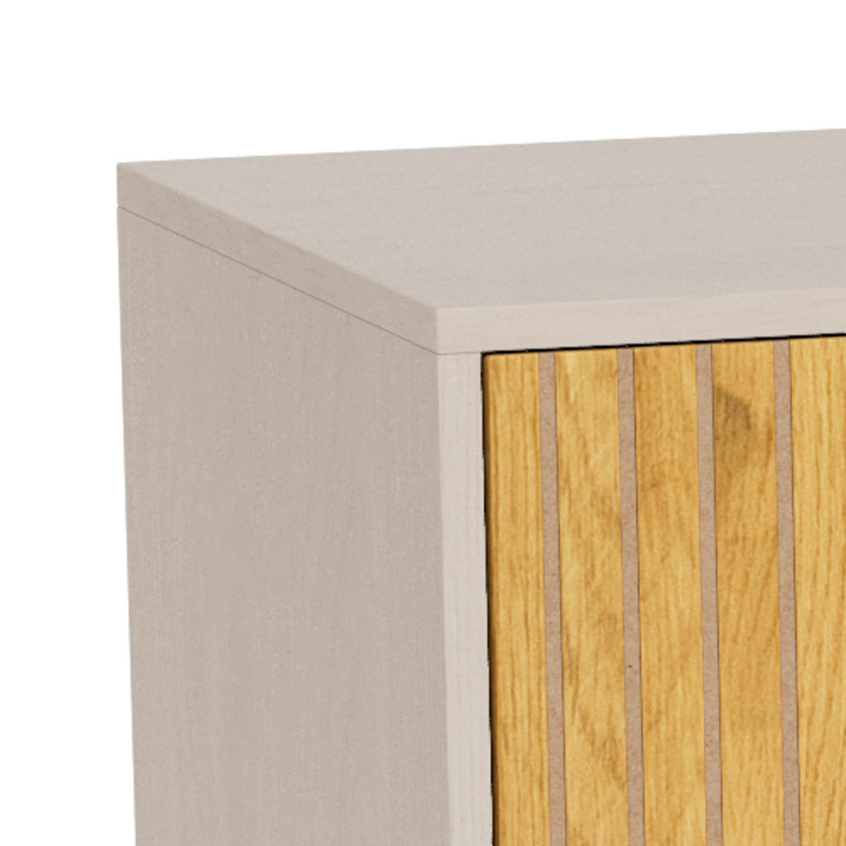 SIDEBOARD  160/80/40 cm 3 Schublade(n)  - Wildeiche/Grau, Design, Holzwerkstoff/Metall (160/80/40cm) - Carryhome
