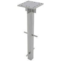 SONNENSCHIRMSTÄNDER - Silberfarben, Basics, Metall (13,5/50/13,5cm) - KNIRPS