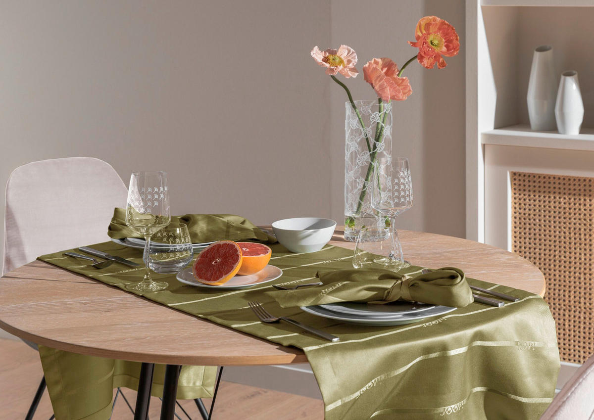 NADPRT  Logo Stripes  50/160 cm       olivno zelena   - olivno zelena , Basics, tekstil (50/160cm) - Joop!