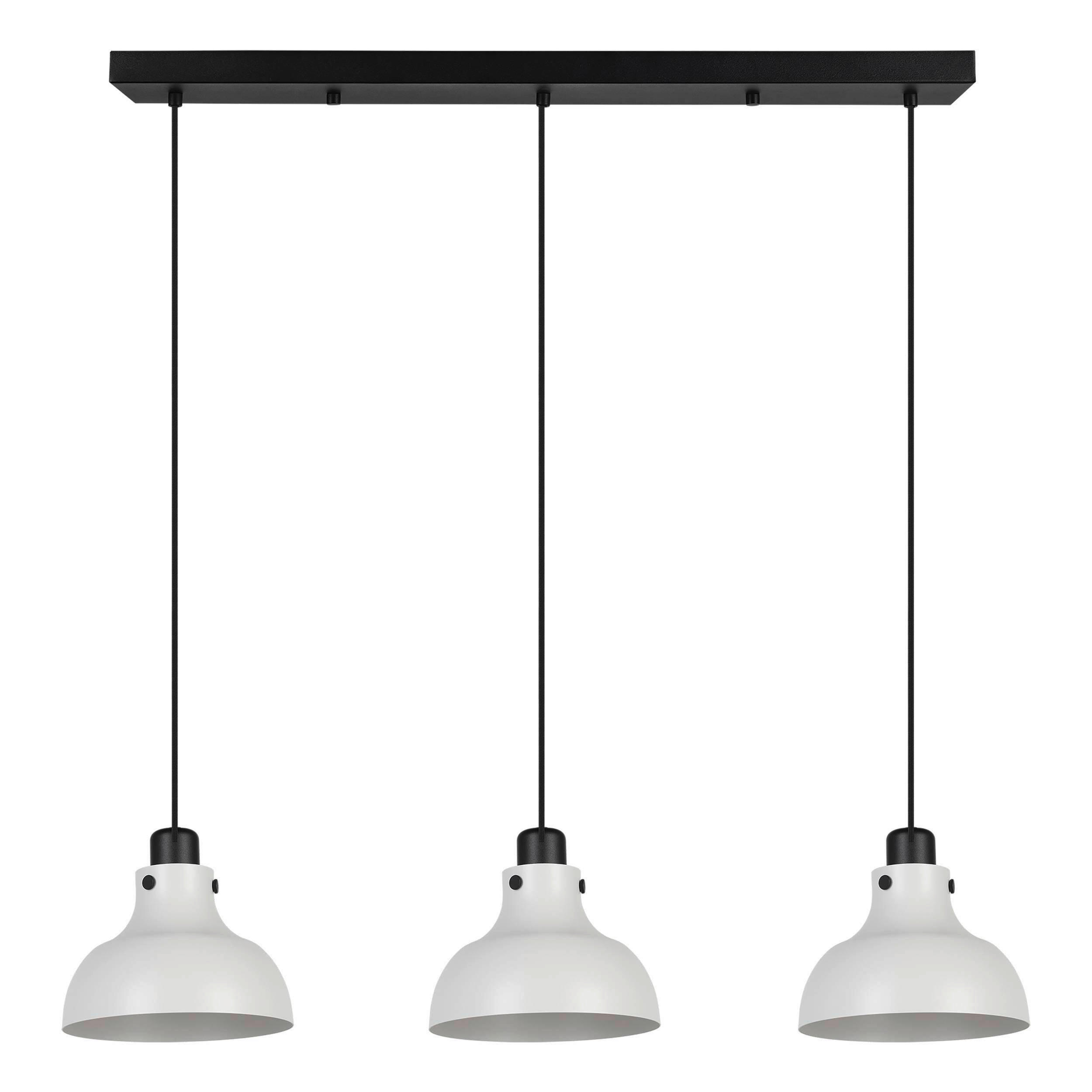 HÄNGELEUCHTE 90/20/110 cm  - Schwarz/Grau, Design, Metall (90/20/110cm) - Eglo