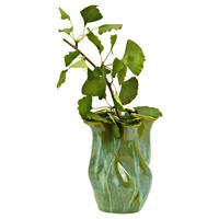 VASE  - Grün, Basics, Keramik (19,7/24,3/19,5cm)