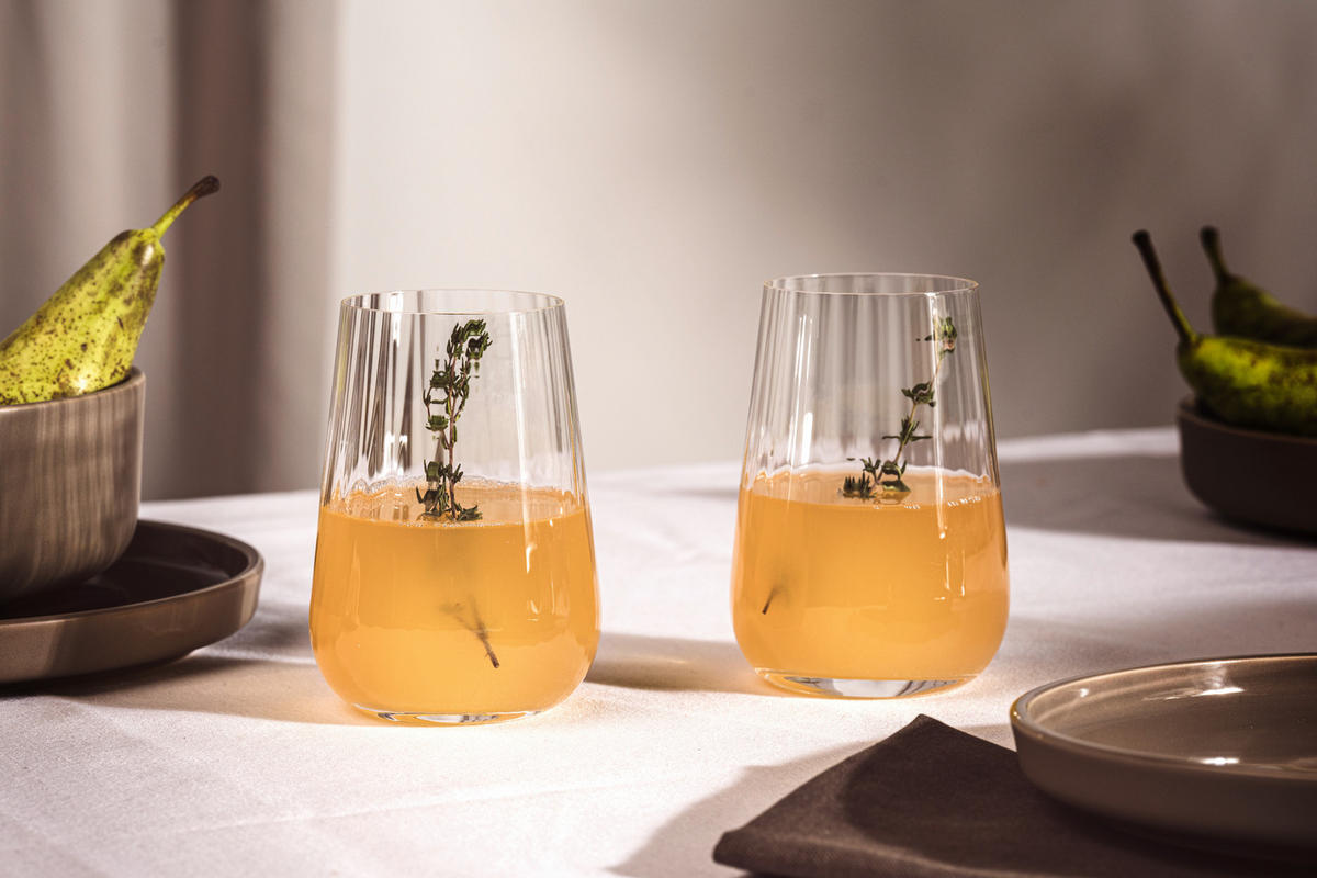 TRINKGLAS PAOLO 350 ml  - Klar, Design, Glas (7,8/11,5/7,8cm) - Leonardo