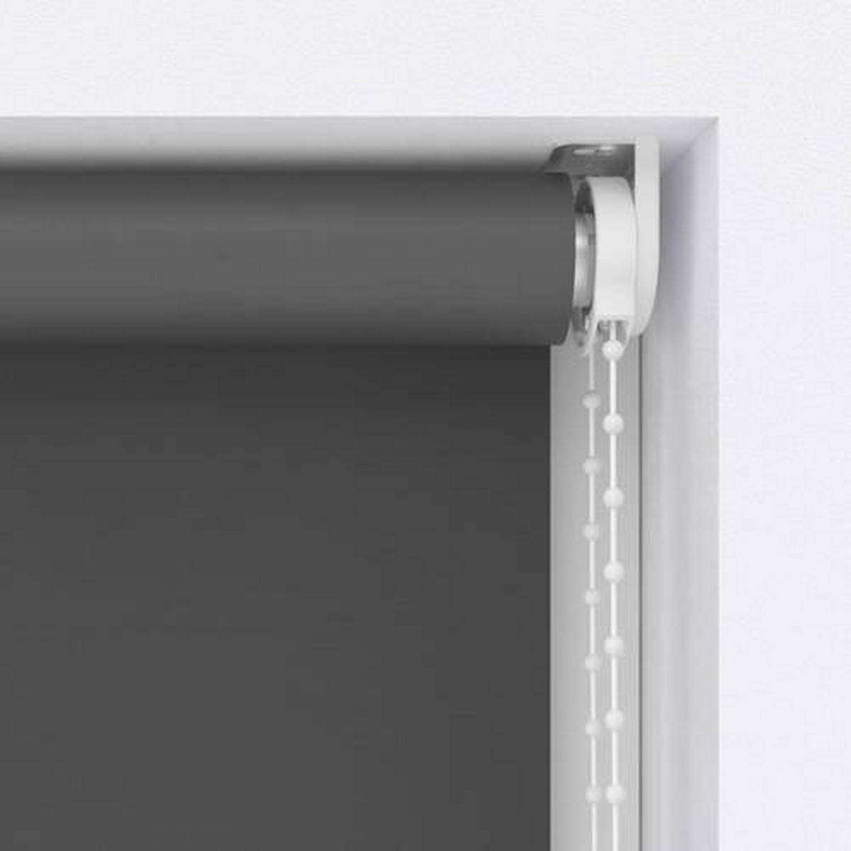 VERDUNKELUNGSROLLO 60/190 cm  - Anthrazit, Basics, Textil (60/190cm)