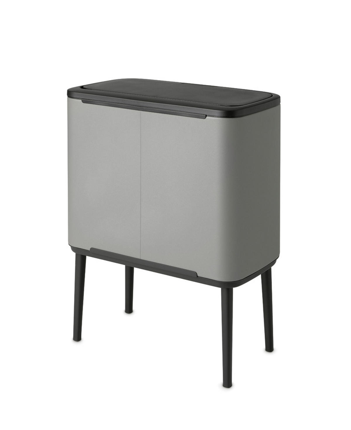 KOŠ ZA SMETI - siva, Basics, umetna masa (54/68/31.5cm) - Brabantia