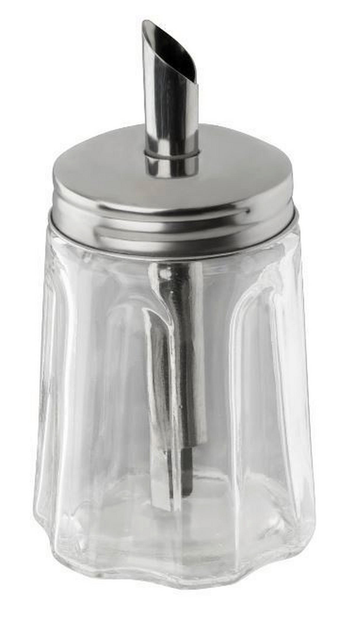 POSIPALEC ZA SLADKOR             - prozorno, Basics, kovina/steklo (0,160l) - Fackelmann