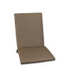 SESSELAUFLAGE Uni  - Hellbraun, Design, Textil (50/4/109cm)