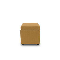 SITZBOX Uni  - Gelb/Schwarz, Design, Kunststoff/Textil (45/47/45cm) - LOOKS by W.Joop