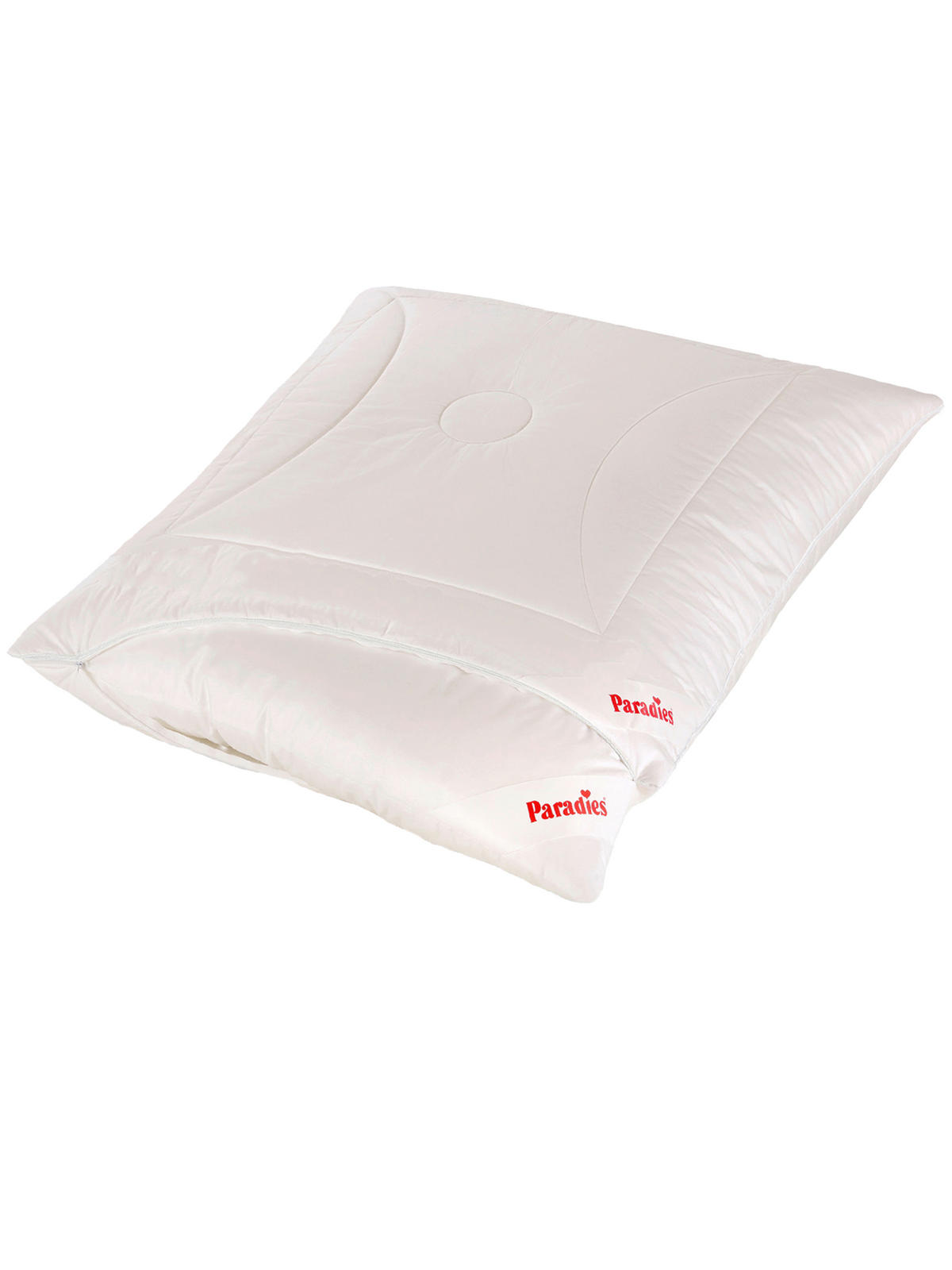 KOPFKISSEN   80/80 cm       - Weiß, Basics, Textil (80/80cm) - Paradies