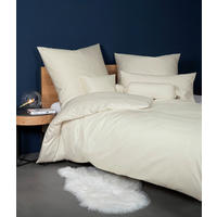 KOPFKISSENBEZUG Giacomo 40/40 cm  - Champagner, Basics, Textil (40/40cm) - Janine