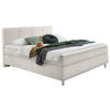 BOXSPRINGBETT 140/200 cm  in Creme  - Chromfarben/Creme, KONVENTIONELL, Kunststoff/Textil (140/200cm) - Hom`in
