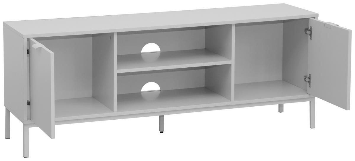 LOWBOARD  in 140/54/40 cm  - Kaschmir, Design, Holzwerkstoff/Metall (140/54/40cm) - MID.YOU