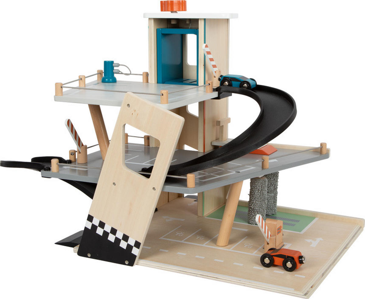 PARKGARAGE  - Multicolor, Basics, Holz/Kunststoff (62/43/36cm) - small foot