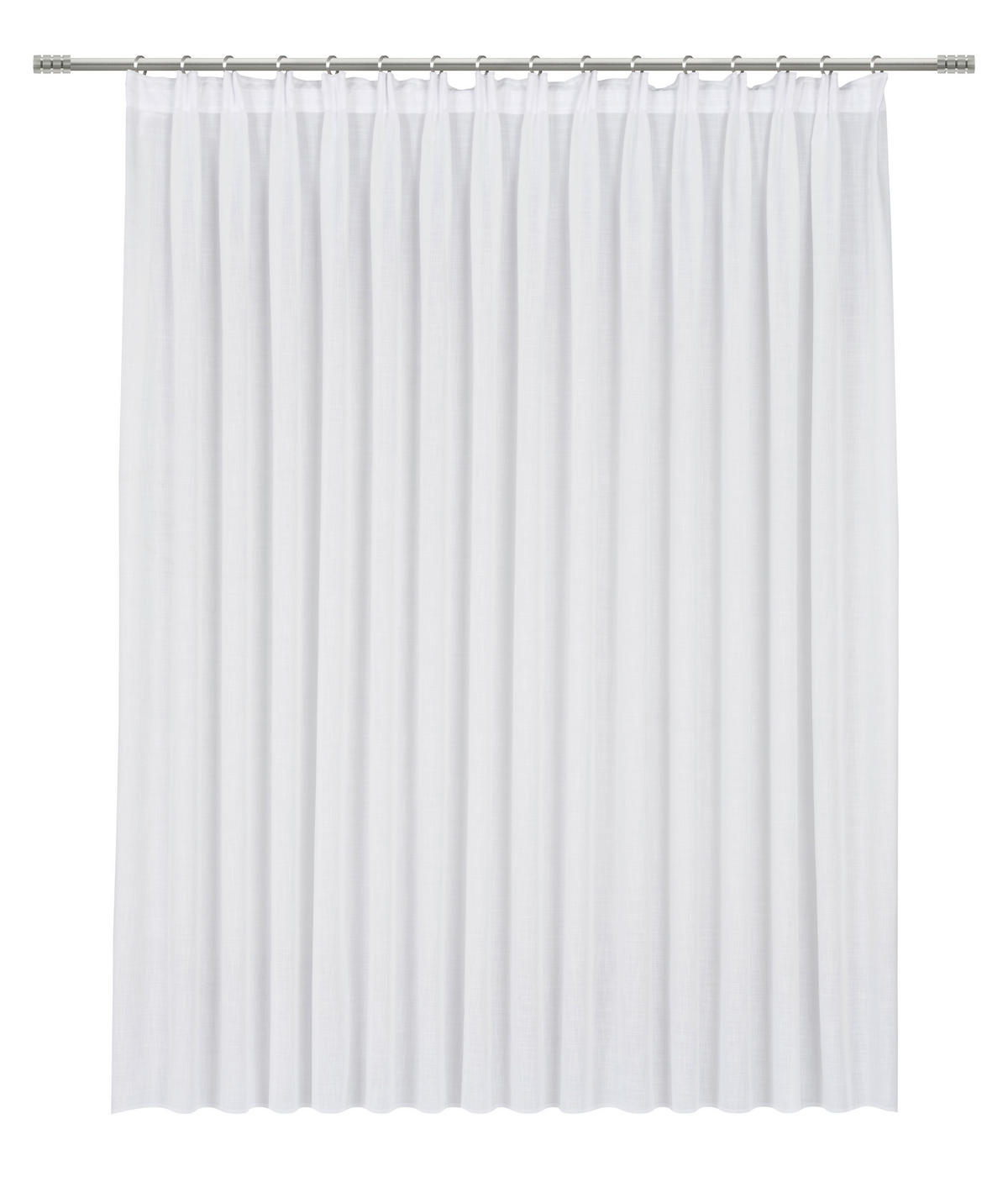 FERTIGVORHANG transparent  - Naturfarben, Natur, Textil (300/145cm) - Esposa