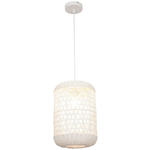 HÄNGELEUCHTE 24,5/139,5 cm  - Grauweiß, Trend, Holz/Metall (24,5/139,5cm) - Novel