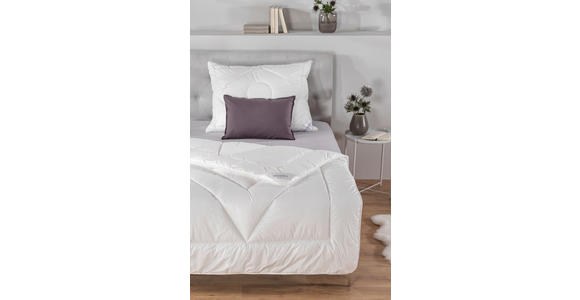 GANZJAHRESDECKE 140/200 cm  - Weiß, Basics, Textil (140/200cm) - Sleeptex