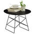 COUCHTISCH rund Schwarz - Schwarz, Design, Holz/Metall (45/32,5cm) - Innovation COUCHTISCH rund Schwarz - Schwarz, Design, Holz/Metall (45/32,5cm) - Innovation
