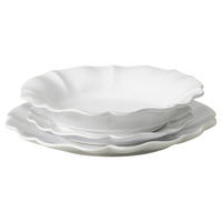 KOMBISERVICE Weiß ROSA 3-teilig 1 Personen  - Weiß, Basics, Keramik - Costa Nova