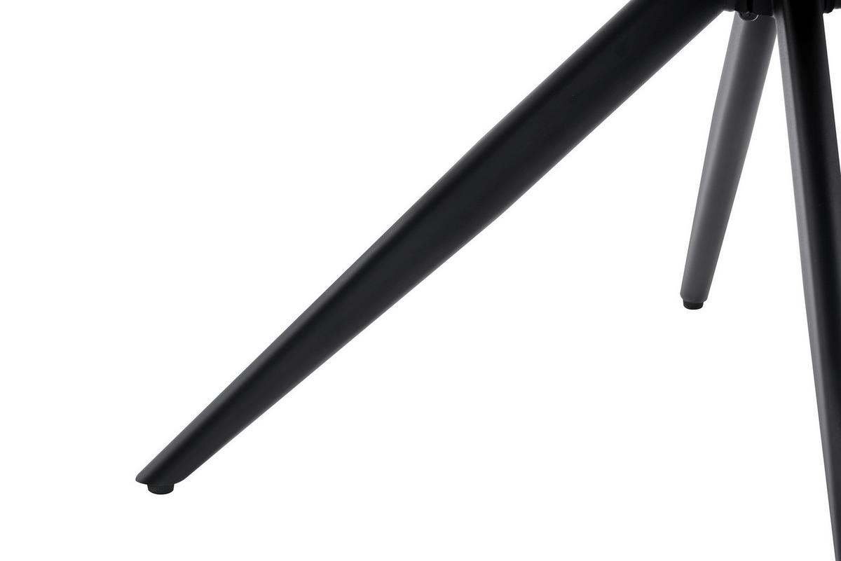 STOLICA S NASLONOM ZA RUKE  siva, crna  drvo, metal, tekstil      - siva/crna, Moderno, drvo/metal (58/87/61,5cm) - Livetastic